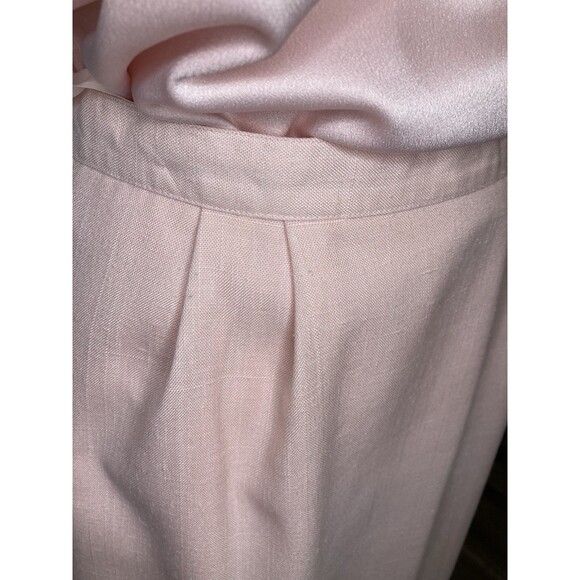 Vintage 90s Kasper ASL Skirt Suit Size 10 Pink 3 Piece Camisole Skirt Jacket - Picture 10 of 15